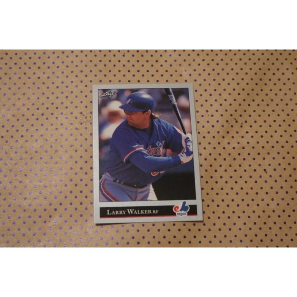 Larry Walker #201 Baseball Card (1992)